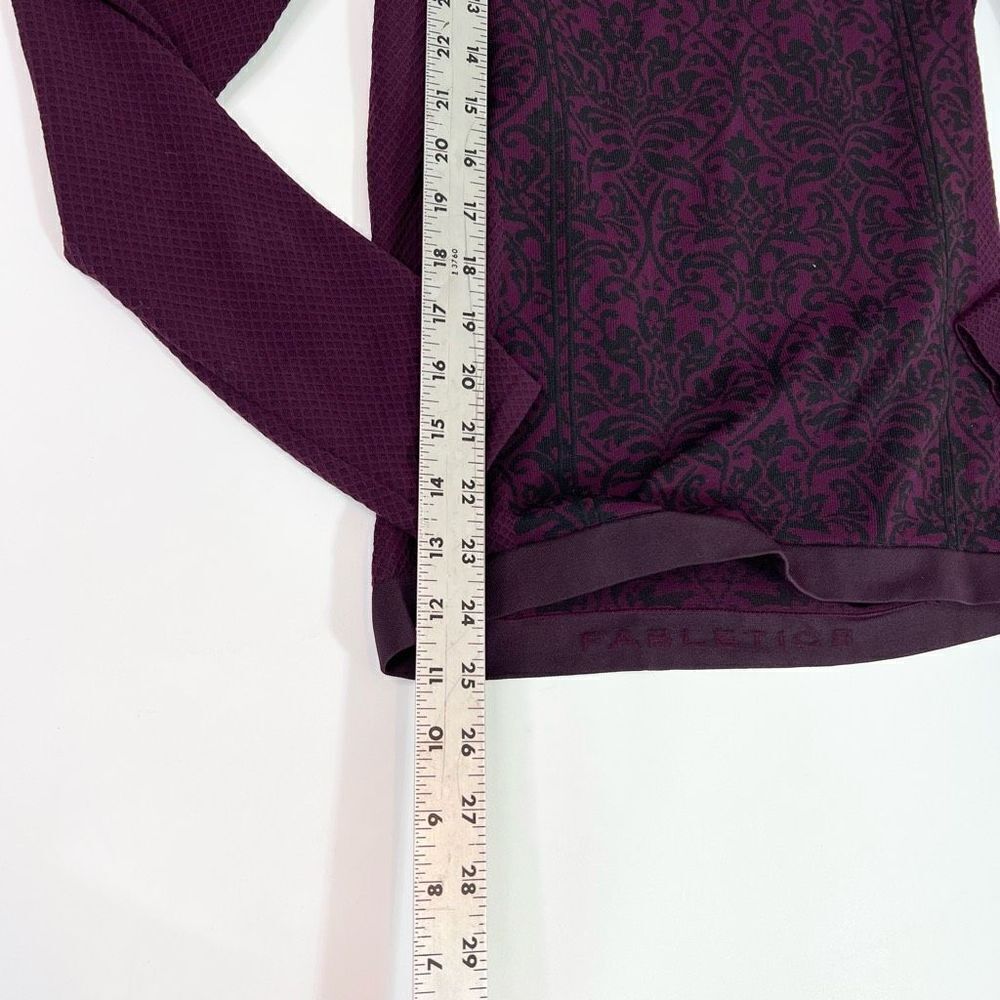 Fabletics Shirt Womens Medium Oula Second Skin Long Sleeve Workout Fitness Top - Picture 5 of 10